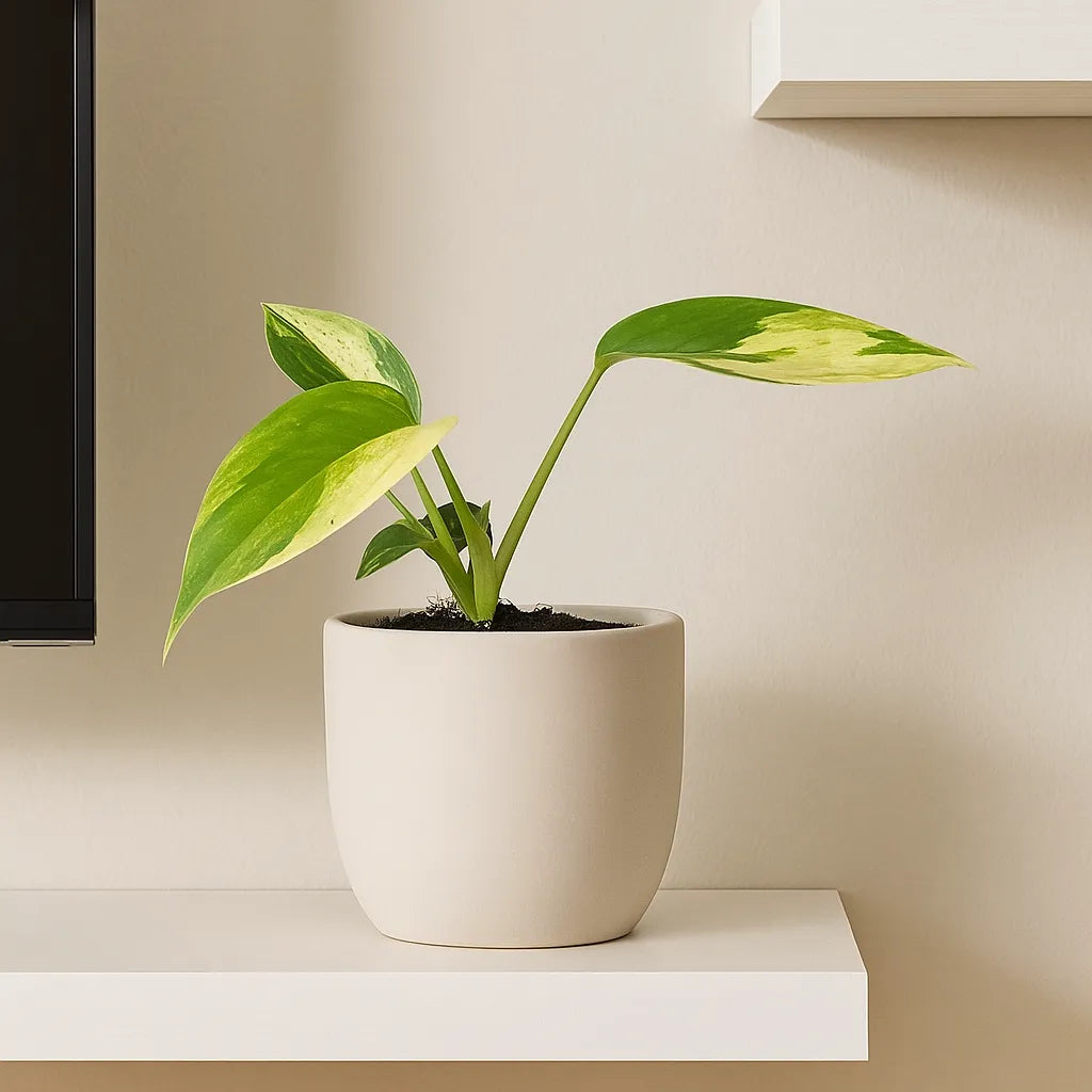 10 - 15cm Philodendron Burle Max Variegata 10.5cm Pot House Plant