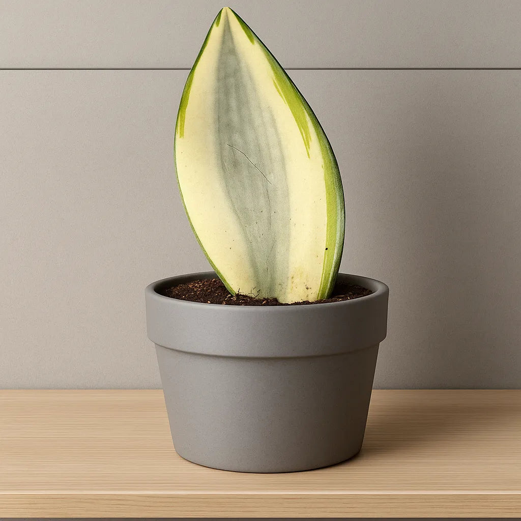 10 - 15cm Sansevieria Moonshine Splash Variegata 10.5cm Pot House Plant