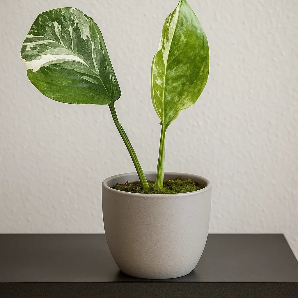 monstera lechleriana 切り苗 Monstera lechleriana variegated