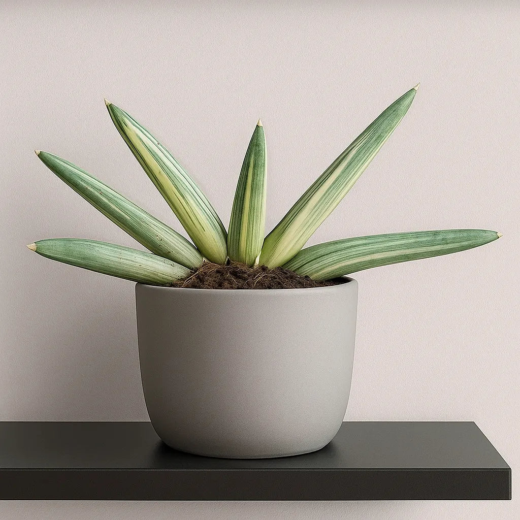 15 - 20cm Sansevieria Boncel Variegata 10.5cm Pot House Plant