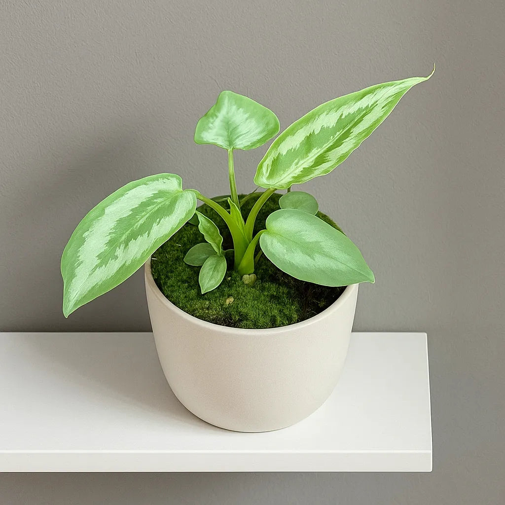 15cm Schismatoglottis Calyptrata House Plant 10,5 cm Pot