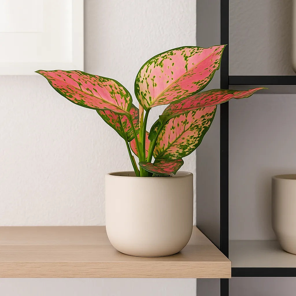 20 - 30cm Aglaonema Crimson Love Evergreen House Plant 12cm Pot