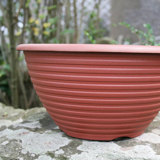 25cm Olympia Bowl Terracotta Plant Pot