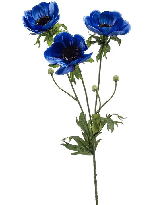 Anemone Artificial Plant Premium Faux 75cm Height