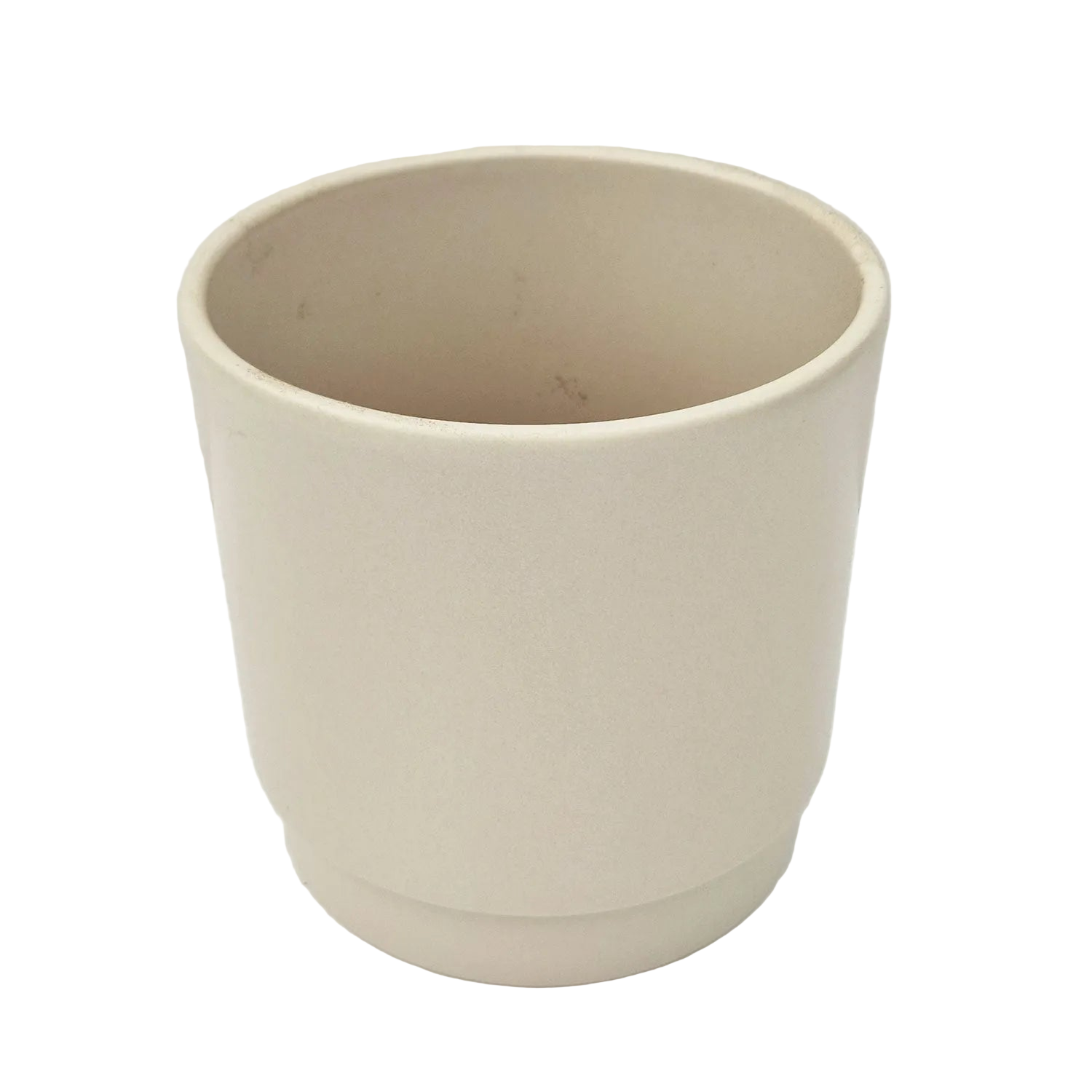 Beige Satin 13cm Indoor Plant Pot
