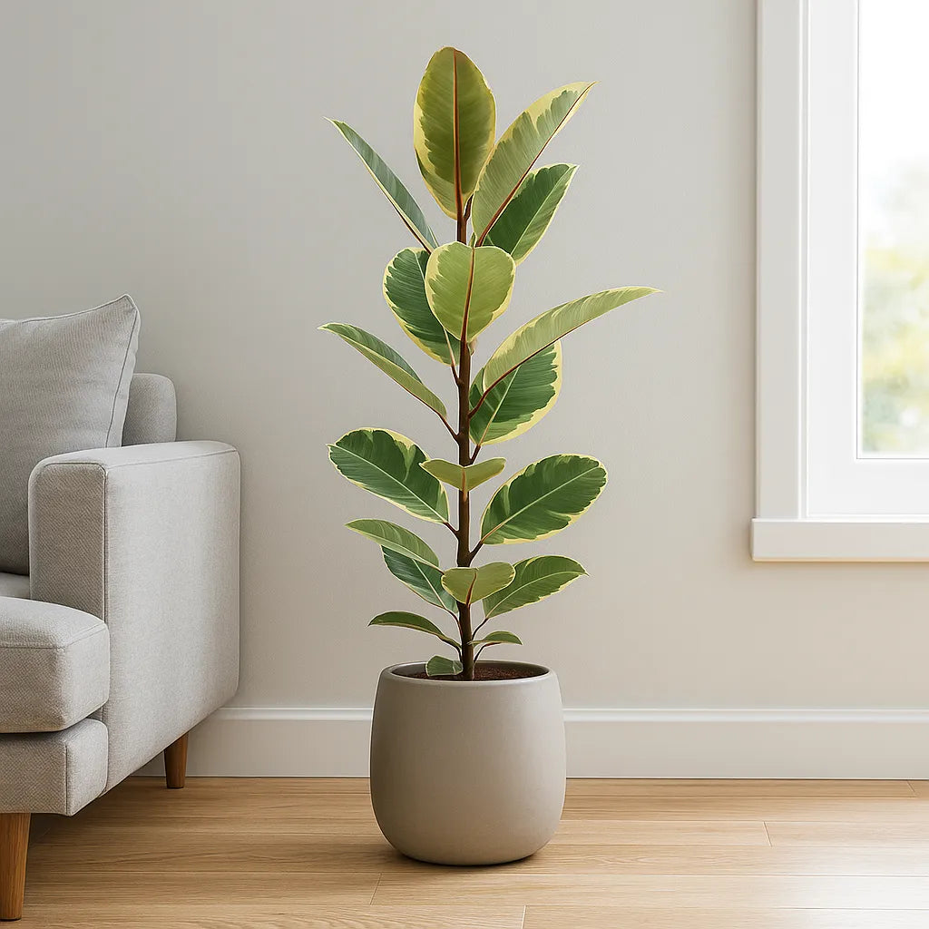 Ficus Tineke Rubber Plant House Plant