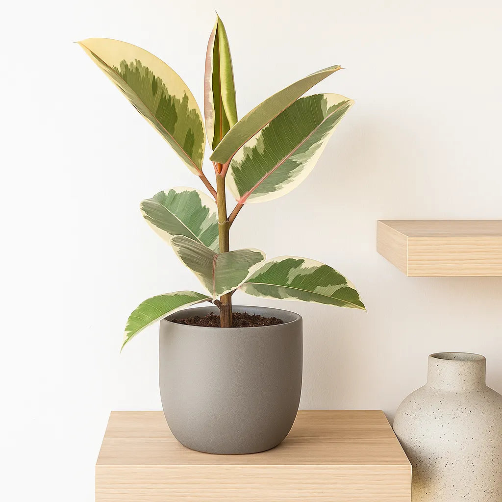 Ficus Tineke Rubber Plant House Plant