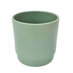 Green Satin 13cm Indoor Plant Pot