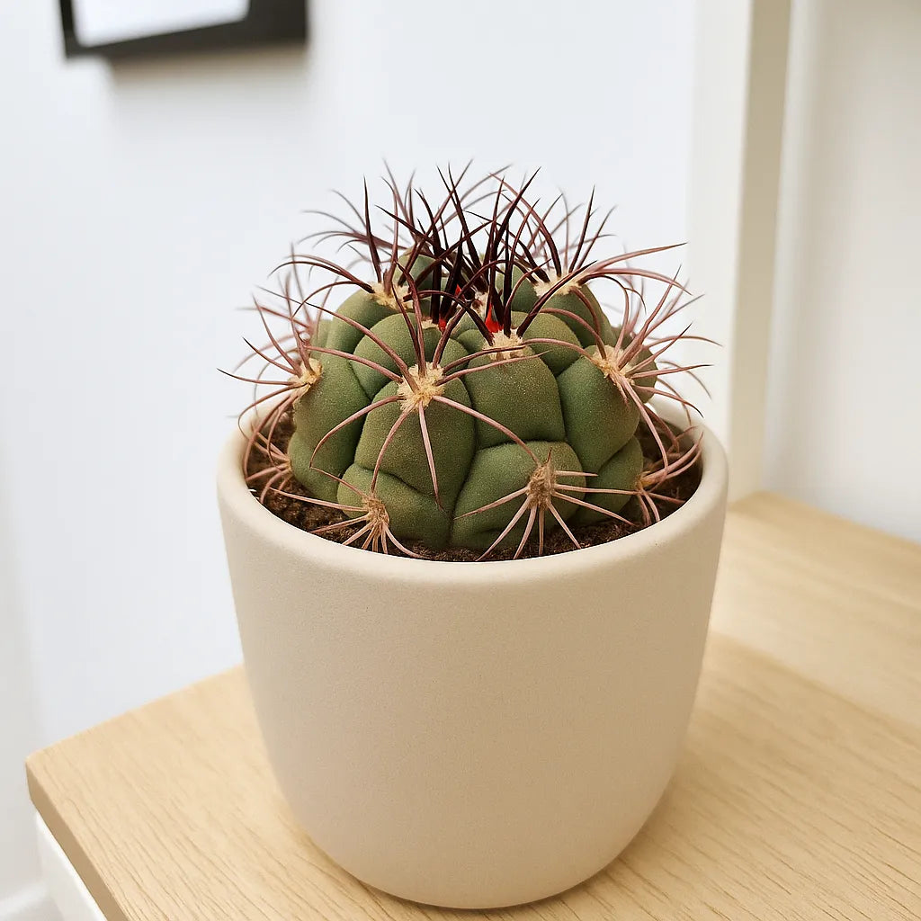 cactus plant house Gymnocalycum Saglionis Cactus House Plant in 8.5cm Pot – Plants For All Seasons