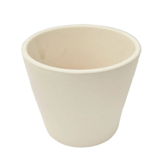 Matt White Natural 11cm Indoor Plant Pot