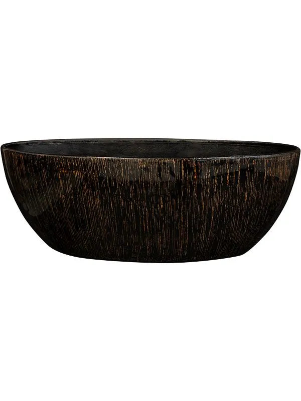 23cm plant pots Niene Plant Pot 20cm Height 23cm Dia Planter Black Gold – Plants For All Seasons