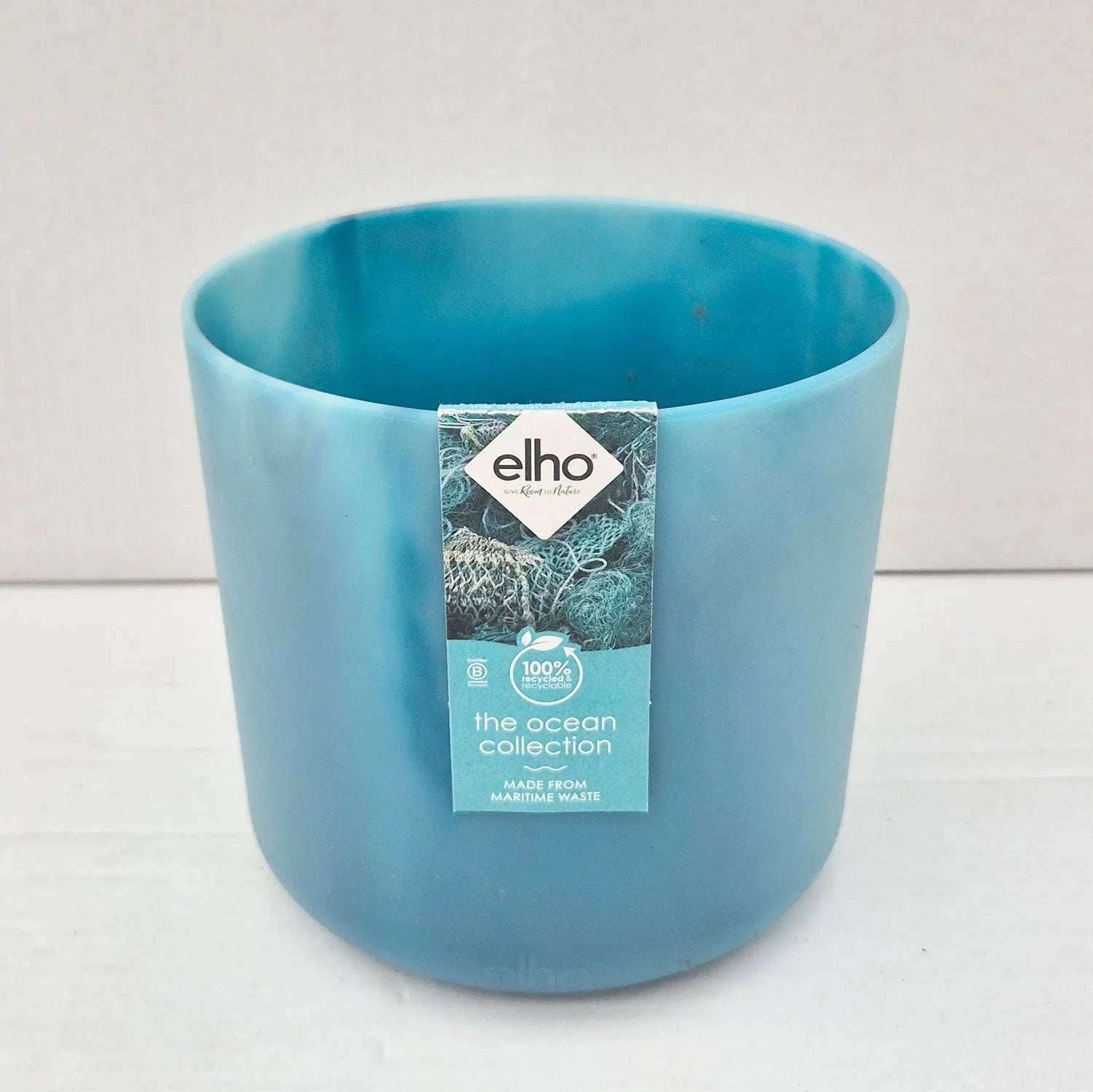 Ocean Plastic Indoor 15cm Plant Pot