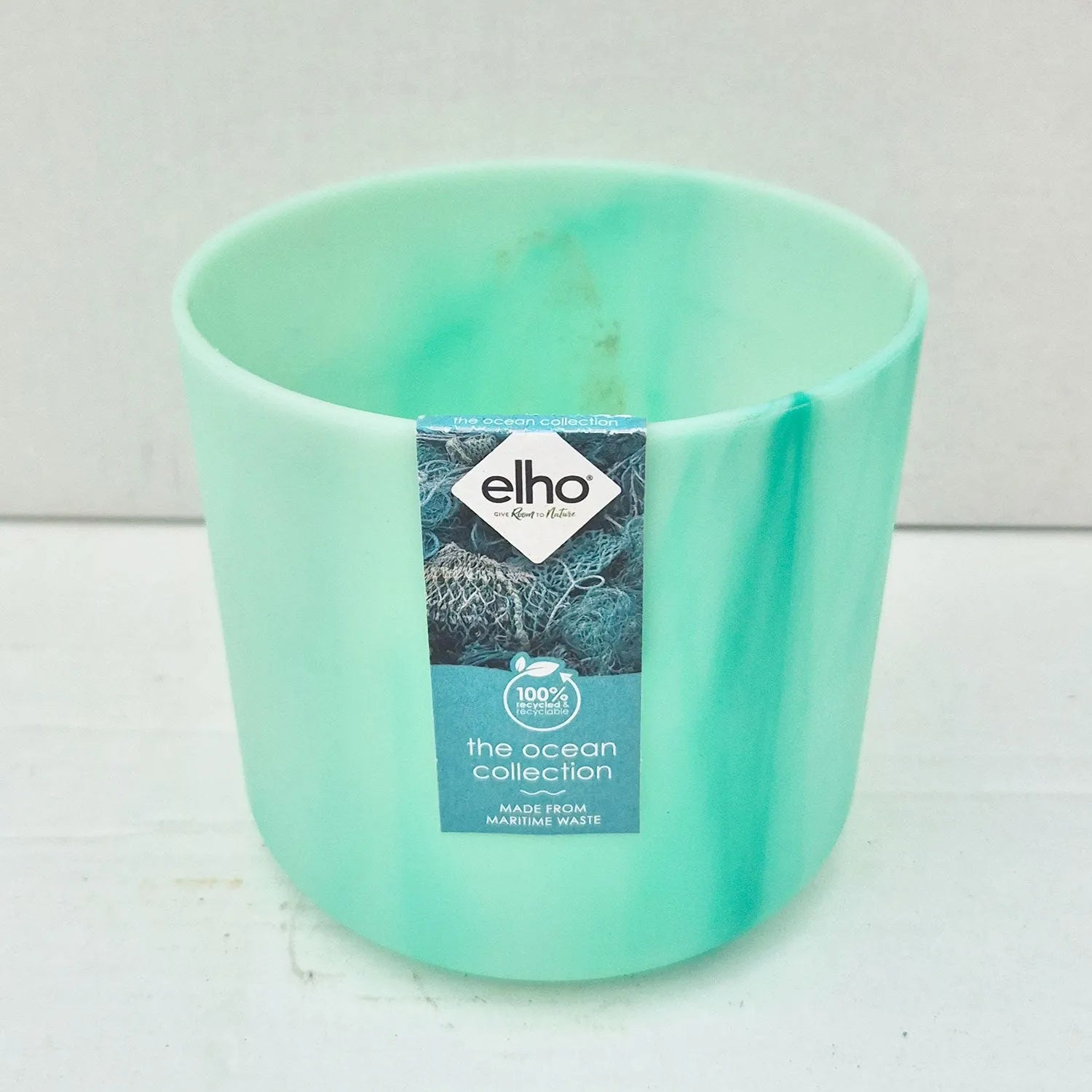 Ocean Plastic Indoor 15cm Plant Pot