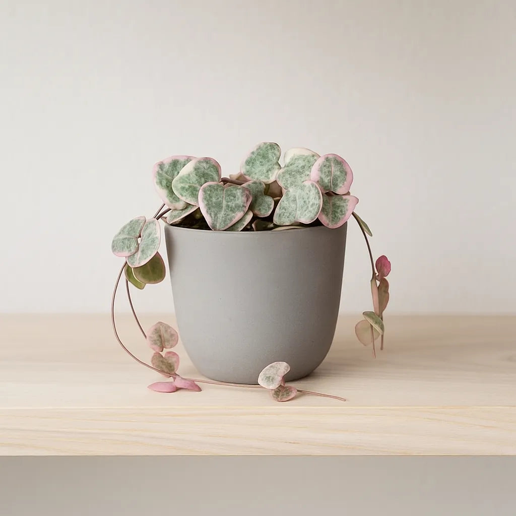 Variegated Ceropegia Woodii String of Hearts House Plant 6cm Pot