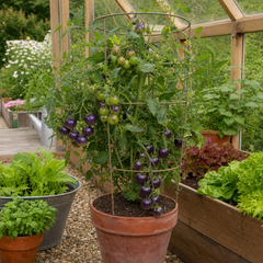 1 Cherry Tomato Floridity Live Plant, Outdoor Garden Ready, Grow Your Own Tomatoes, 2 Litre Root Ball