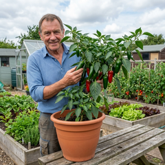 Chilli Pepper Plants - Jalapeno Variety, Ready to Plant in Your Garden