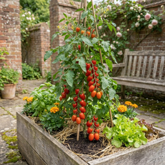 Set of 3 or 6 Large Plants - Tomato Nagina Variety, Ready to Plant in Your Garden