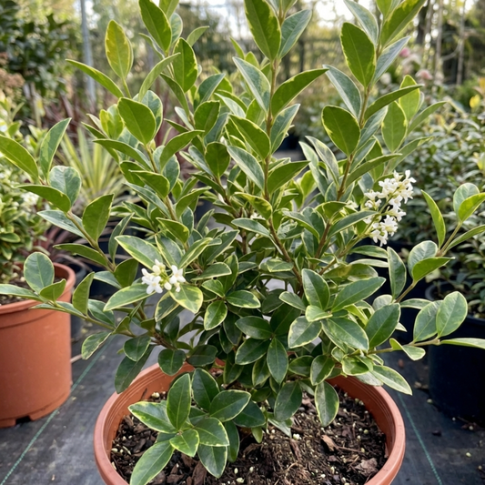 Ligustrum Muster Privet Hedging Plant, Fast Growing Evergreen Privacy Hedge, 19cm/3L Root Ball