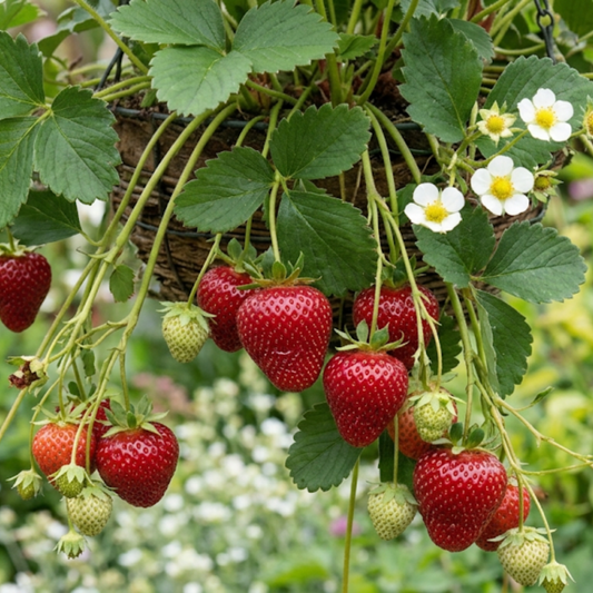 Strawberry Loran Variety, Outdoor Garden Ready, 1L
