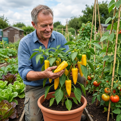 Sweet Pepper Plants - Astor Variety, Ready to Plant in Your Garden