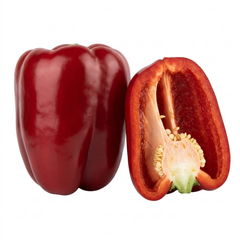 1 Sweet Pepper Red King Plant, Easy to Grow Your Own Vegetables, Garden Ready, 2Ltr Root-Ball