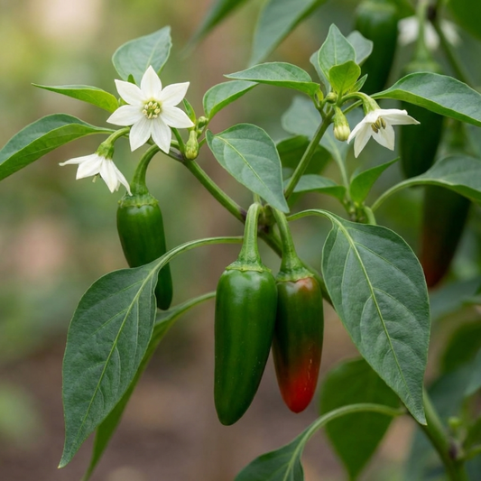 Chilli Pepper Plants - Jalapeno Variety, Ready to Plant in Your Garden