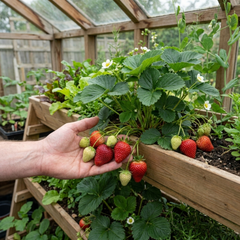 Strawberry Loran Variety, Outdoor Garden Ready, 1L