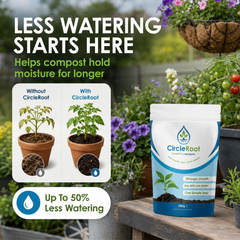 CircleRoot Advanced Soil Enhancer - Use 50% Less Water, 1 x 500grm Pouch