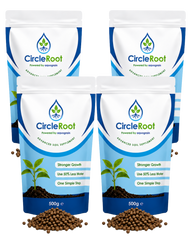 CircleRoot Advanced Soil Enhancer - Use 50% Less Water, 500grm Pouch