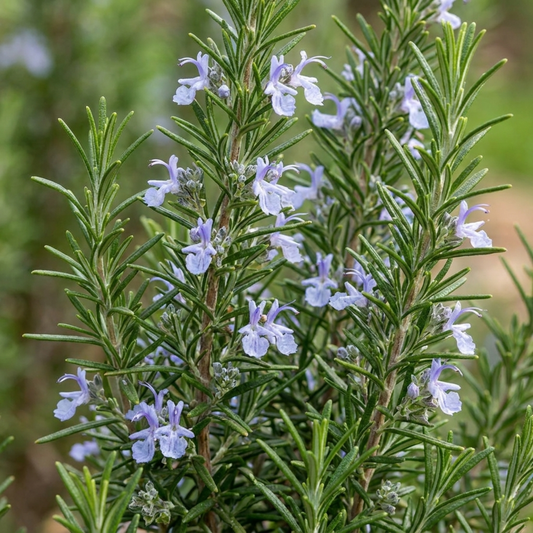 Set of 3 or 6 Rosemary Herb Plants (Salvia rosmarinus), Hardy Evergreen Perennial, Culinary Cooking Herb, Outdoor Garden Ready, 1 Litre Root-Ball