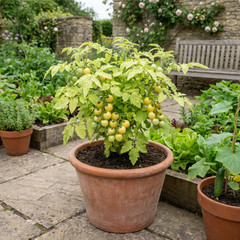 Set of 3 or 6 Large Plants - Tomato Lemon Sherbet, Ready to Plant in Your Garden, 10.5 cm