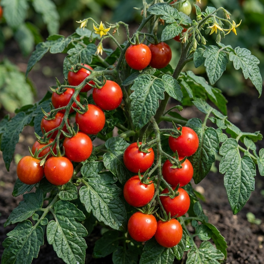 Set of 3 or 6 Large Plants - Tomato Losetto Variety, Ready to Plant in Your Garden, 10.5 cm