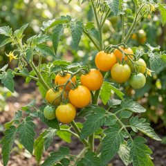 Set of 3 or 6 Large Plants - Tomato Golden Sunrise Variety, Ready to Plant in Your Garden