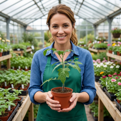 Set of 3 or 6 Large Plants - Tomato Honeycomb Variety, Outdoor Garden Ready, 10.5 cm