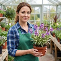 Erysimum Spring Feeling Hardy Perennial Wallflower Plants, Bee Friendly, Fragrant, Outdoor Garden Ready, 1 Litre / 11cm Root-Ball