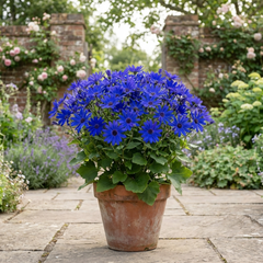 Senetti Deep Blue, Outdoor Garden Ready, 2L Pot