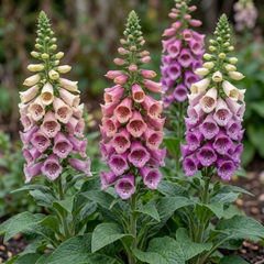 Set of 3 or 6 Foxglove Excelsior Hybrids Plants, Hardy Cottage Garden Perennial, Bee Friendly, 11cm Root-Ball