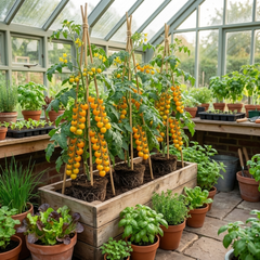 Honeycomb Tomato Plants, Live Tomato Seedlings, Outdoor Garden Ready, 1L Root Ball