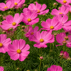 Set of 3 or 6 Large Plants - Cosmos Apollo Pink, Ready to Plant in Your Garden, Peat-Free
