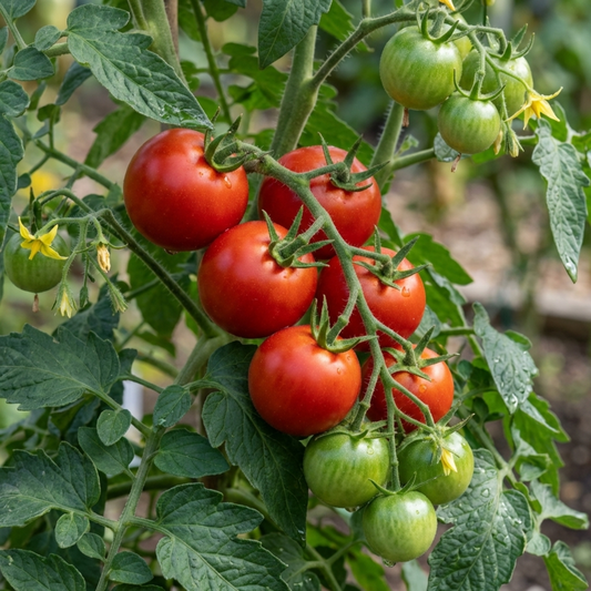 Set of 3 or 6 Large Plants - Tomato Alicante Variety, Ready to Plant in Your Garden