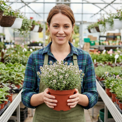 Thymus Precompa Thyme Herb Plants, Hardy Perennial Culinary Herb, Outdoor Garden Ready, 1 Litre Root-Ball