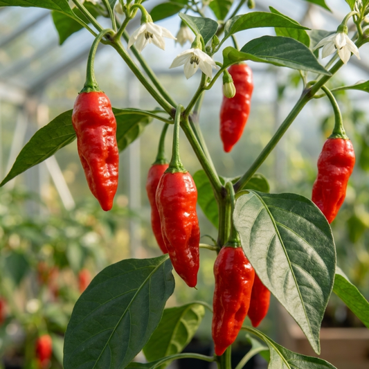 Chilli Pepper Plants - Armageddon, Ready to Plant in Your Garden