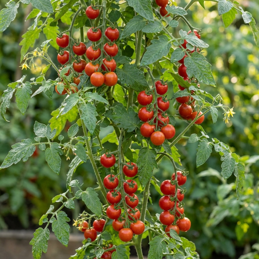 Set of 3 or 6 Large Plants - Tomato Tumbling Tom Variety, Outdoor Garden Ready, 10.5 cm