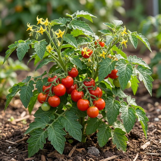 Set of 3 or 6 Large Plants - Tomato Summerlast Variety, Ready to Plant in Your Garden