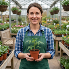 Set of 3 or 6 Large Plants - Tomato Losetto Variety, Ready to Plant in Your Garden, 10.5 cm