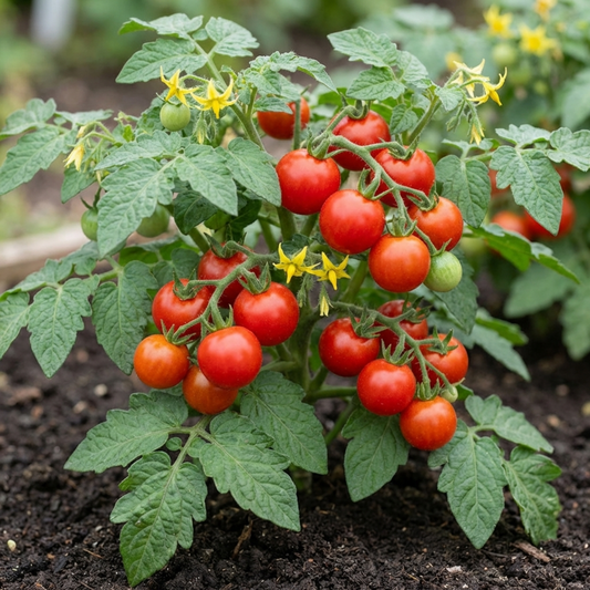 Set of 3 or 6 Large Plants - Tomato Crokini Variety, Ready to Plant in Your Garden