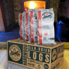 22 litre bag of hardwood logs x 4