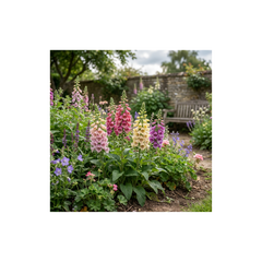3 Large Plants - Foxglove Foxy Mix, Ready to Plant in Your Garden, 1L Rootballs