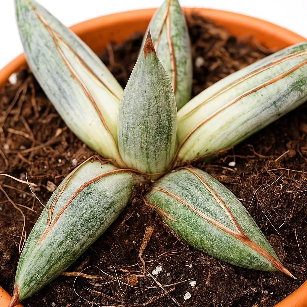 10 - 15cm Sansevieria Lavranos Blue Clone 10.5cm Pot House Plant