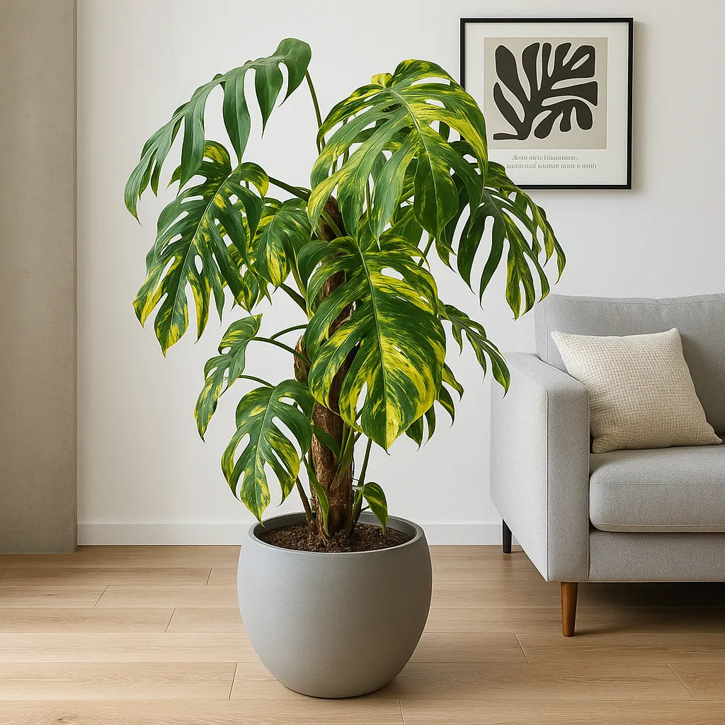 120 - 140cm Mature XL Epipremnum Goldfinger Pinnatum 24cm Pot House Plant